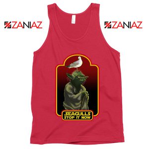Seagull Stop It Now Red Tank Top