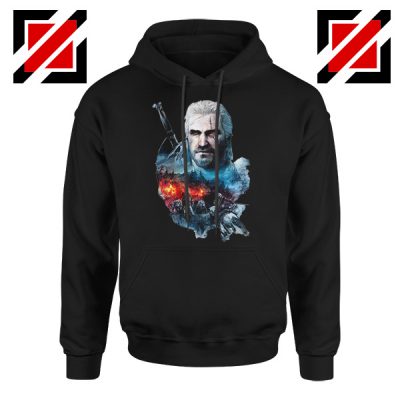 The Witcher 3 Into The Fire Black Hoodie