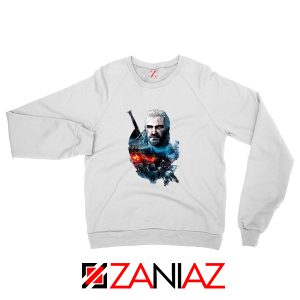 The Witcher 3 Into The Fire White Sweater