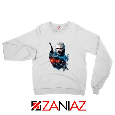 The Witcher 3 Into The Fire White Sweater
