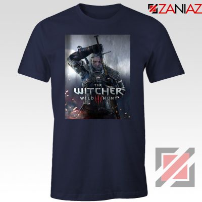 The Witcher 3 Wild Hunt Navy Tee Shirt