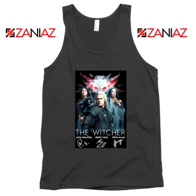 The Witcher Characters Black Tank Top