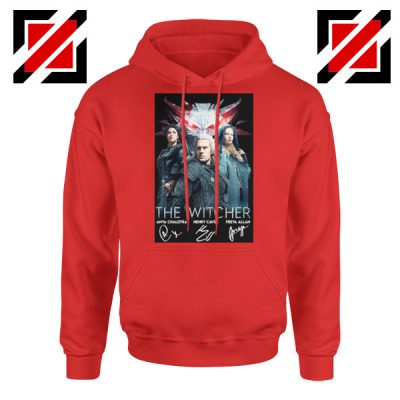 The Witcher Characters Red Hoodie