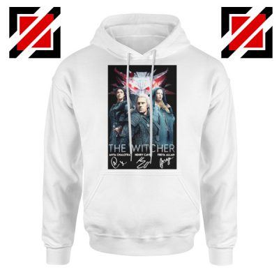 The Witcher Characters White Hoodie