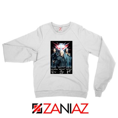 The Witcher Characters White Sweatshirt