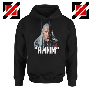The Witcher Geralt Saying Hmmm Black Hoodie