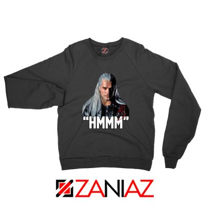 The Witcher Geralt Saying Hmmm Black Sweater