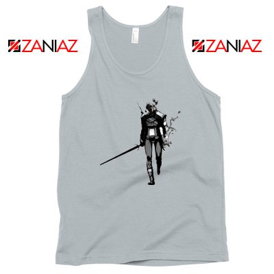 The Witcher Of Rivia Grey Tank Top
