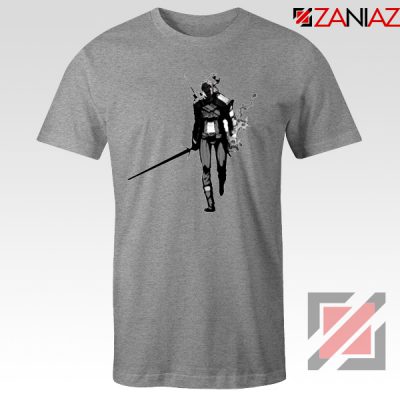 The Witcher Of Rivia Grey Tee Shirt
