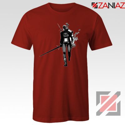 The Witcher Of Rivia Red Tee Shirt