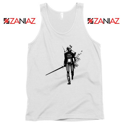 The Witcher Of Rivia White Tank Top