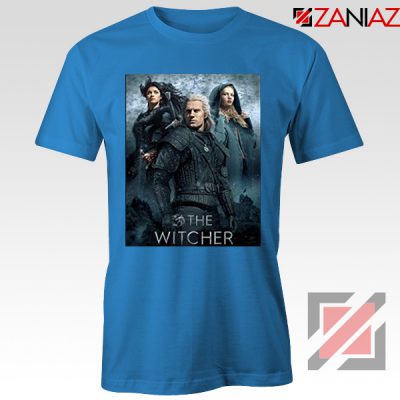 The Witcher Season 1 Blue Tee Shirt