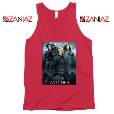 The Witcher Season 1 Red Tank Top
