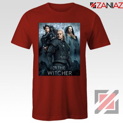 The Witcher Season 1 Red Tee Shirt