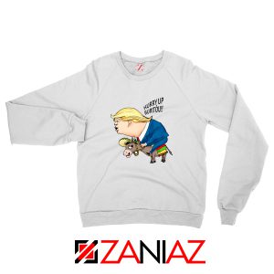 Trump And The Mexican Donkey White Sweater