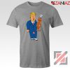 Trump Cat Collector Grey Tee Shirt