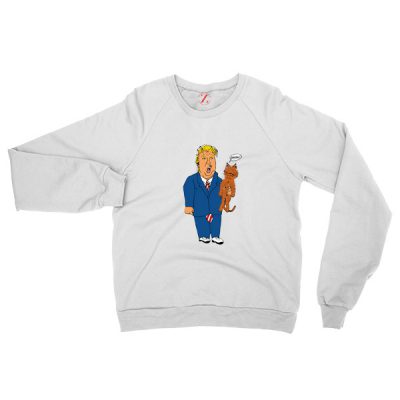 Trump Cat Collector White Sweatshirt