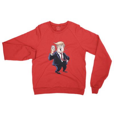 Trump Funny Cartoon Red Sweater