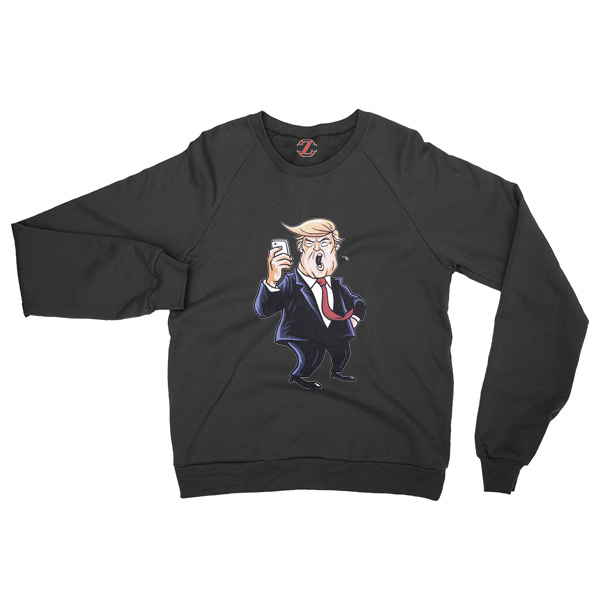Trump Funny Cartoon Sweater