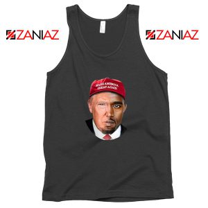 Trump Kanye West Black Tank Top