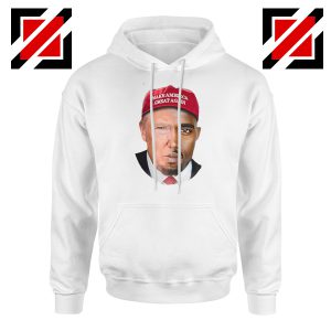 Trump Kanye West White Hoodie