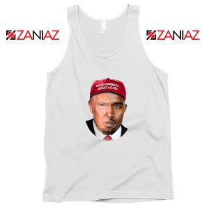 Trump Kanye West White Tank Top