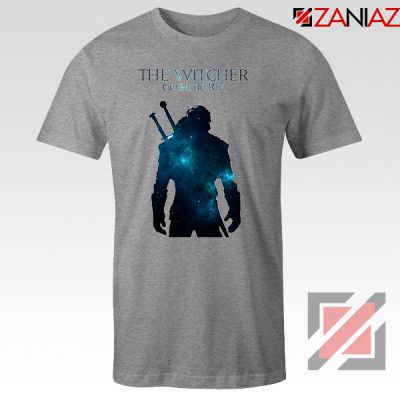 Witcher Geralt Of Rivia Grey Tee Shirt