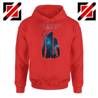 Witcher Geralt Of Rivia Red Hoodie