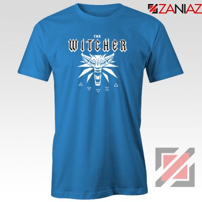 Witcher Logo Blue Tshirt