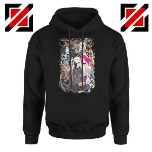 Witcher Printed Graphic Black Hoodie