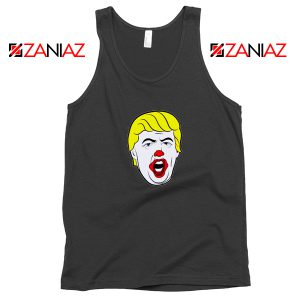 Anti Trump Clown Black Tank Top