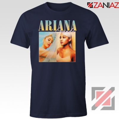 Ariana Grande 90s Navy Blue Tshirt