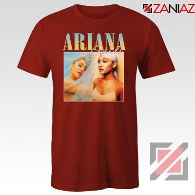 Ariana Grande 90s Red Tshirt