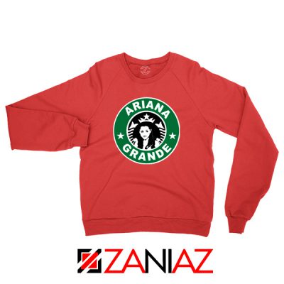 Ariana Grande Starbucks Parody Red Sweater