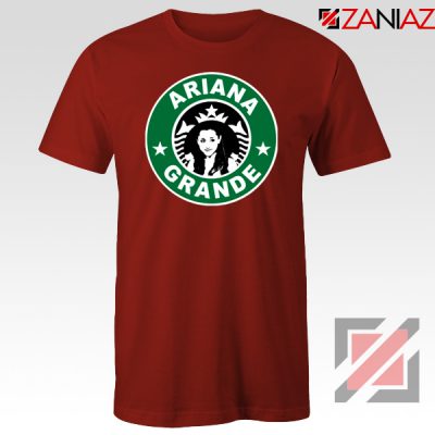 Ariana Grande Starbucks Parody Red Tshirt