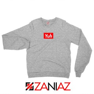Ariana Grande Yuh Sport Grey Sweater