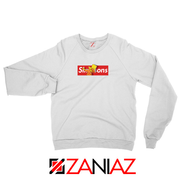 supreme white sweater
