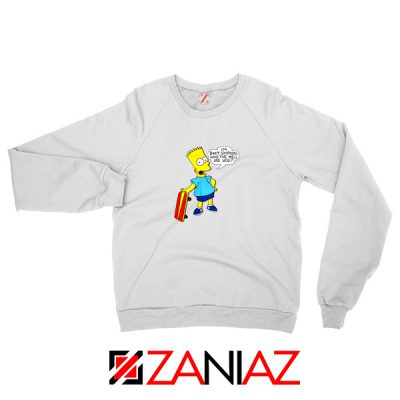 Bart Simpson Character Sweatshirt