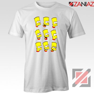 Bart Simpson Faces Tshirt