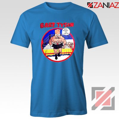 Bart Tyson BLue Tee Shirt