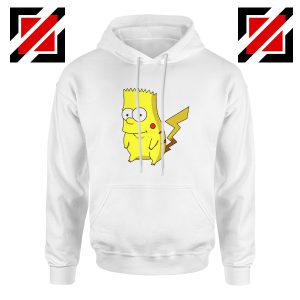 Bartachu Simpson White Hoodie