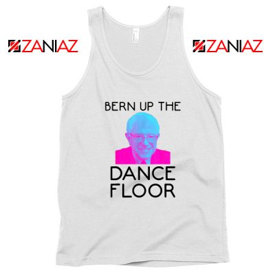 Bern Up The Dance Floor White Tank Top