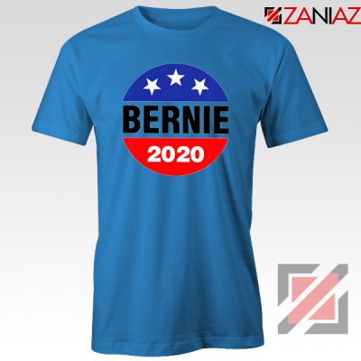 Bernie 2020 For President Blue Tshirt