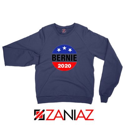 Bernie 2020 For President Navy Sweatshirt