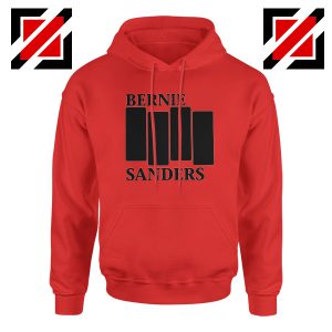 Bernie Sanders Black Flag Red Hoodie