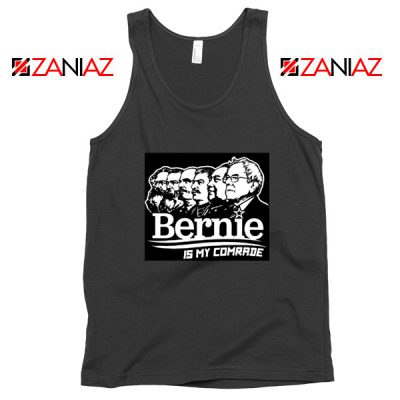 Bernie Sanders Communist Black Tank Top