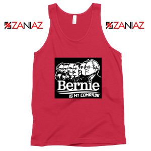 Bernie Sanders Communist Red Tank Top