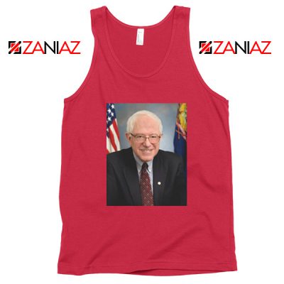 Bernie Sanders Senator Red Tank Top