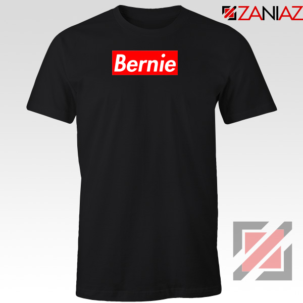 Bernie Parody Black Tshirt