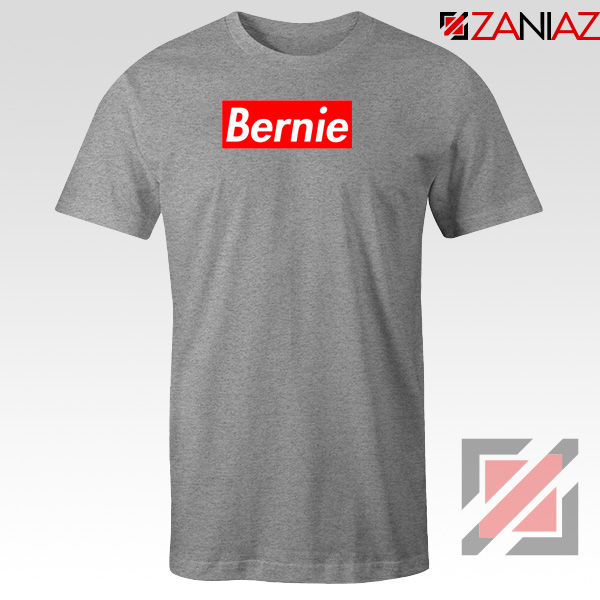 Bernie Parody Grey Tshirt